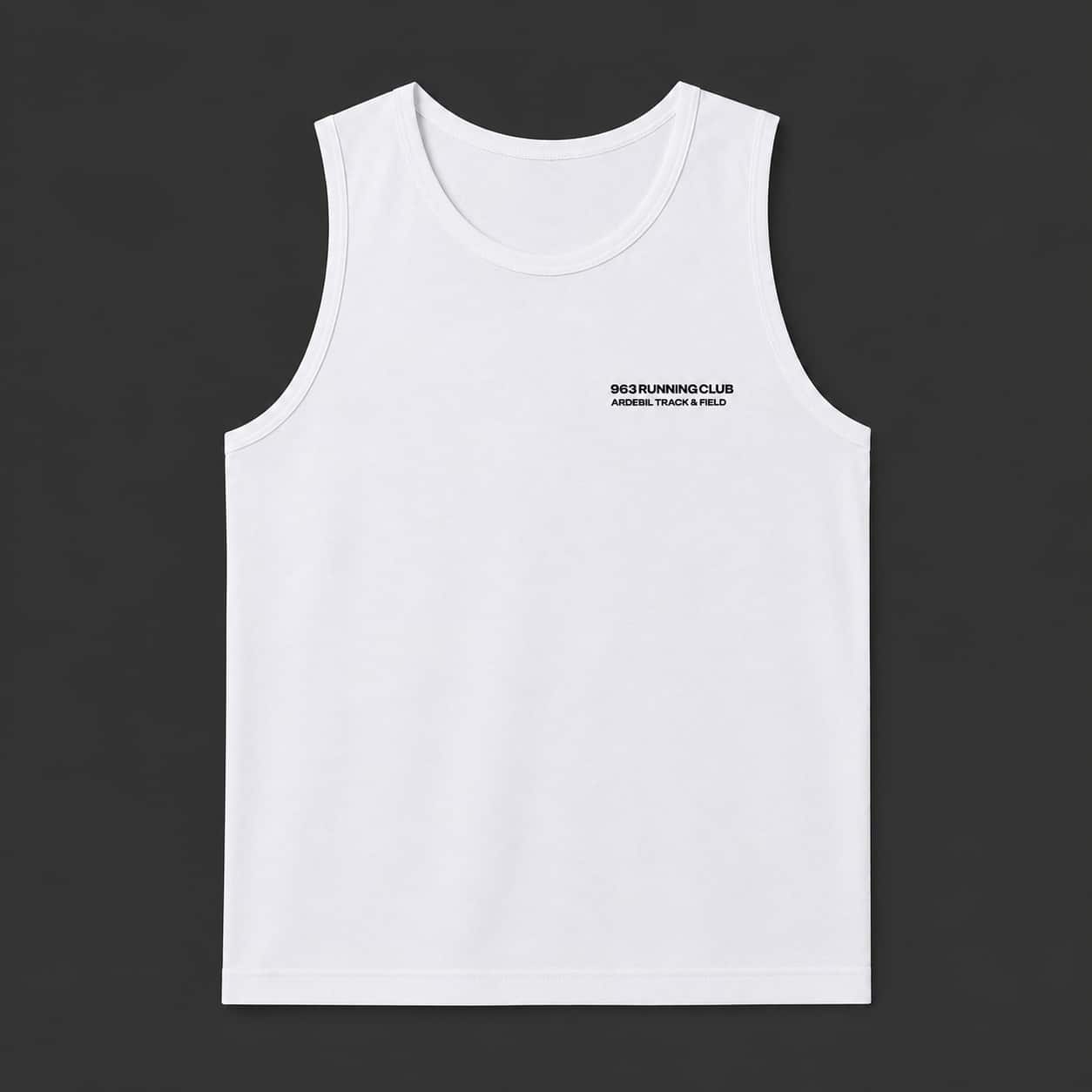 “T&F” tank top white — 1/2